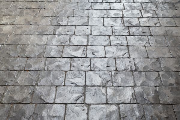 Concrete Driveway Stamping in Noblesville
