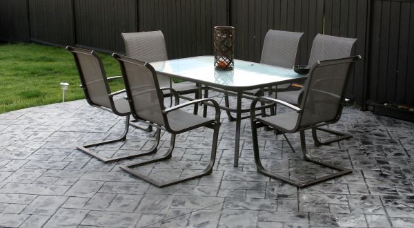 Porch Stamping in Noblesville