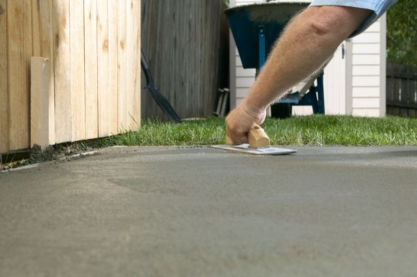 Concrete Patio Finishing in Noblesville